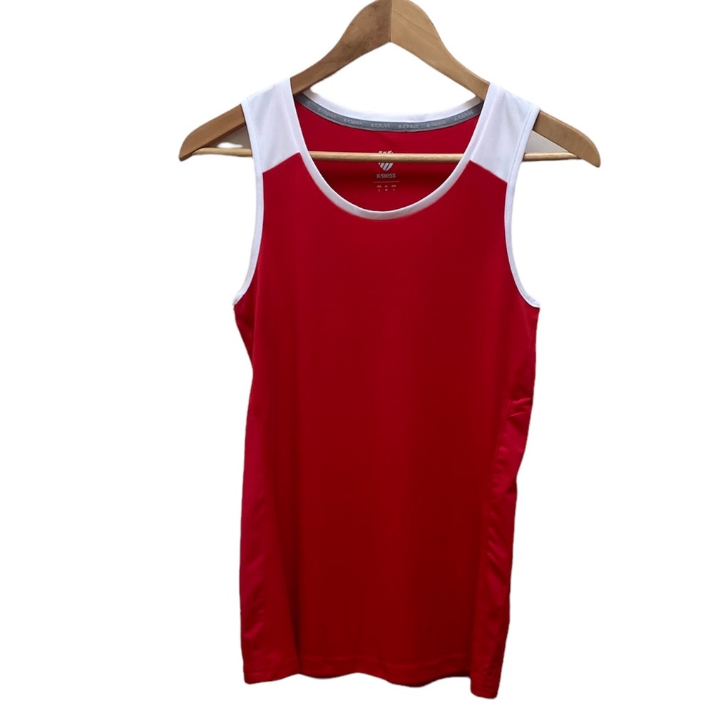 K-Swiss Core Red Tank Top Size S